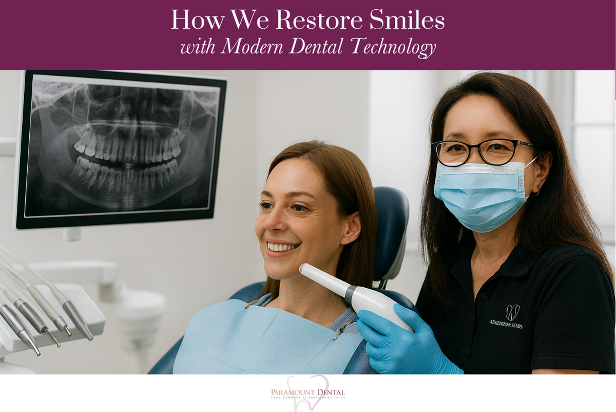 How We Restore Smiles with Modern Dental Technology